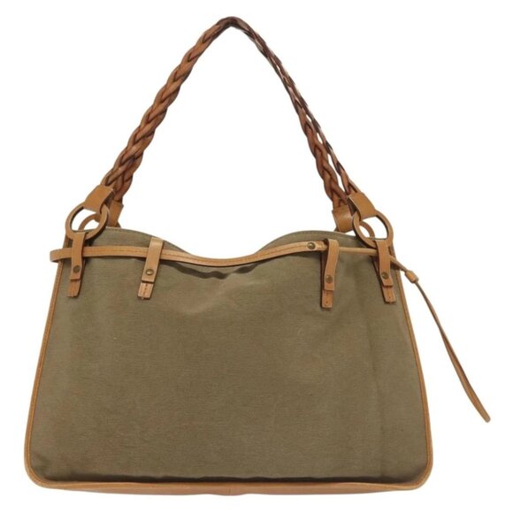 GUCCI Tote Bag Canvas Beige 109133 Auth 139271 - Picture 2 of 15